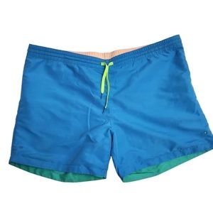 Chubbies Reversible Shorts (blue and orange)